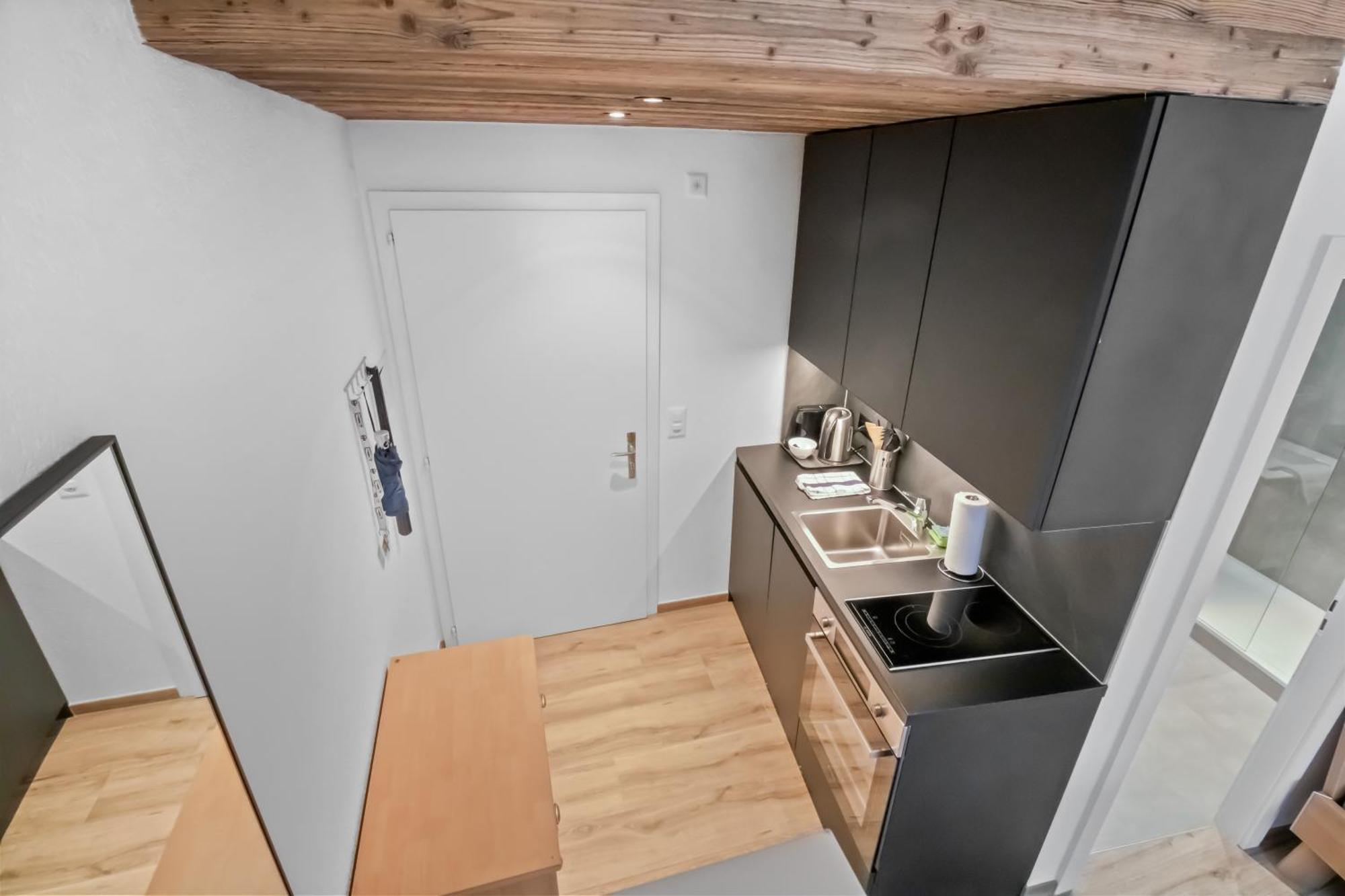 Studio Cosy Au Centre De Кран-Монтана Экстерьер фото